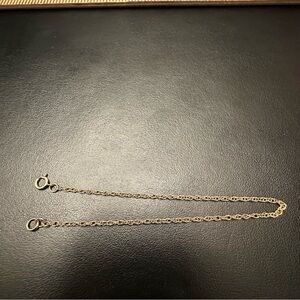 POPPYCHAIN ETSY 14K YELLOW GOLD CHAIN BRACELET